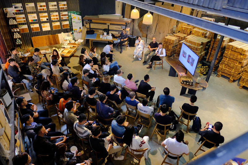 Một hoạt động tại 282 Workshop. (Ảnh từ page của Workshop)