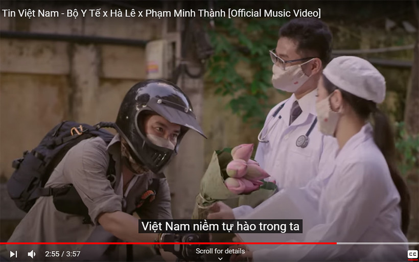 Cảnh trong MV.