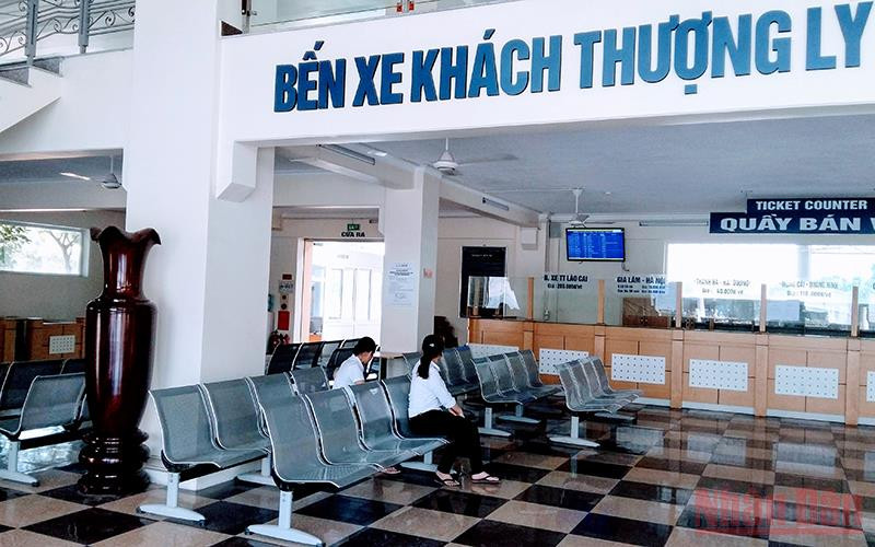 Bến xe Thượng Lý trên địa bàn phường Thượng Lý, quận Hồng Bàng (thành phố Hải Phòng) tạm thời dừng hoạt động. 