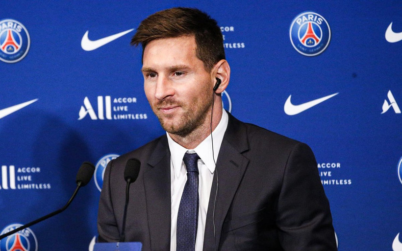 Messi hạ quyết tâm vô địch Champions League cùng đội bóng mới. (Ảnh: PSG)