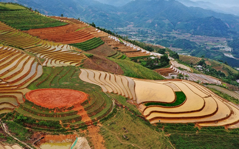 Thêm một quần thể ruộng bậc thang mới tại Yên Bái