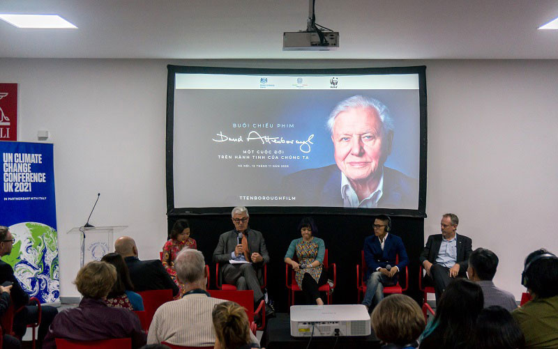 Các khách mời thảo luận về thông điệp gửi gắm thông qua bộ phim.