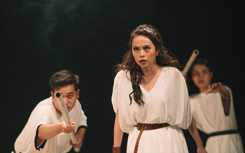 Vở Antigone của Trần Lực. Ảnh: Viện Goethe