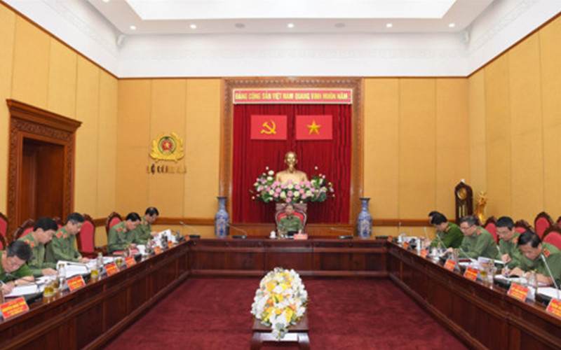 Quang cảnh hội nghị. (Ảnh: Cổng thông tin Bộ Công an)