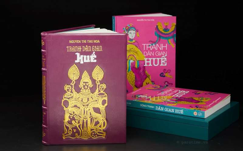Cuốn sách Tranh dân gian Huế đem đến nhiều tư liệu thú vị về tranh dân gian đất Cố đô.