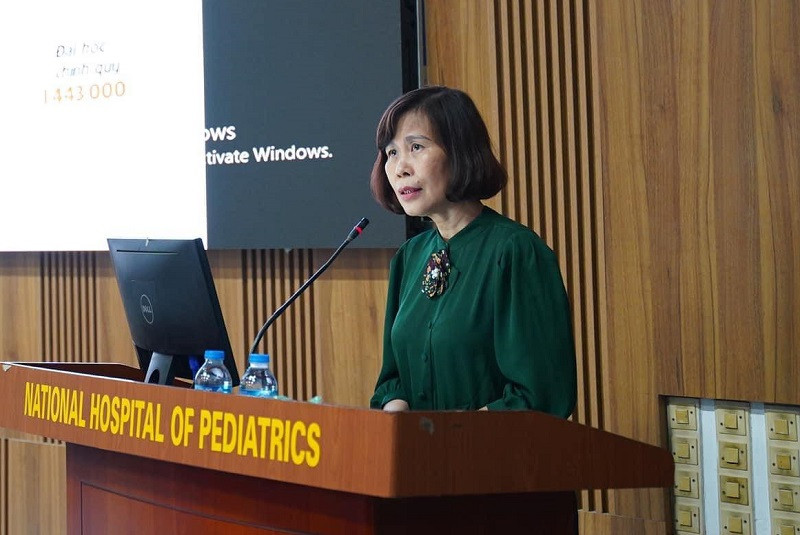 TS, BS Đỗ Minh Loan, Trưởng khoa Sức khỏe vị thành niên, Bệnh viện Nhi Trung ương chia sẻ về rối loạn tâm thần ở trẻ em.