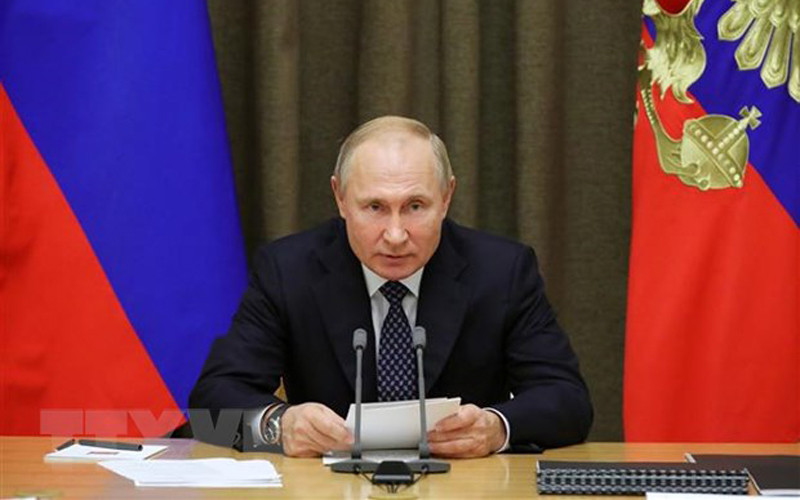 Tổng thống Nga Vladimir Putin. (Ảnh: AFP/TTXVN)