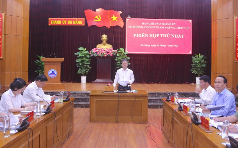 Ban Chỉ đạo phòng chống tham nhũng, tiêu cực thành phố Đà Nẵng họp phiên thứ nhất.