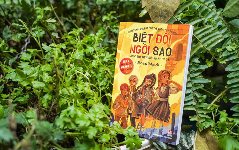 Tập 1 của bộ truyện "Biệt đội ngôi sao". (Ảnh: Nhà xuất bản Kim Đồng)
