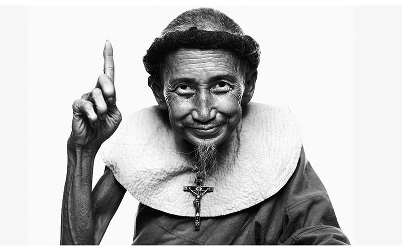 Chân dung ông Đạo Dừa Nguyễn Thành Nam (1910-1990).