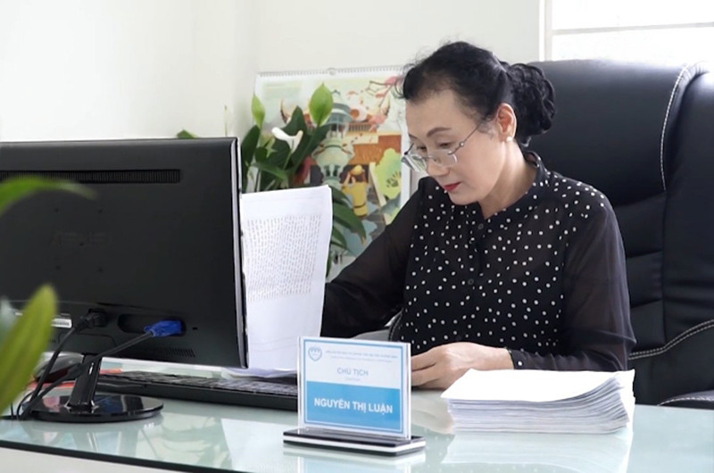 Bà Nguyễn Thị Luận.