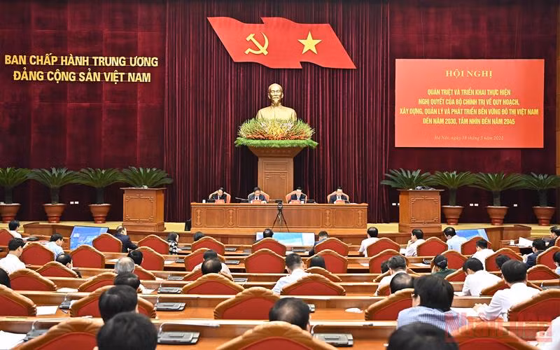 Quang cảnh hội nghị. (Ảnh: ĐĂNG KHOA)