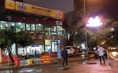 Hà Nội tìm người liên quan đến ca nghi mắc Covid-19 tại quán bia Lộc Vừng, Thanh Trì