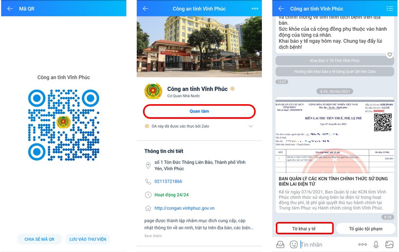 Thực hiện khai báo y tế là cách mỗi công dân thể hiện trách nhiệm, chung tay cùng cộng đồng phòng chống dịch Covid-19.