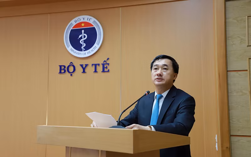 Thứ trưởng Trần Văn Thuấn phát biểu tại hội nghị.