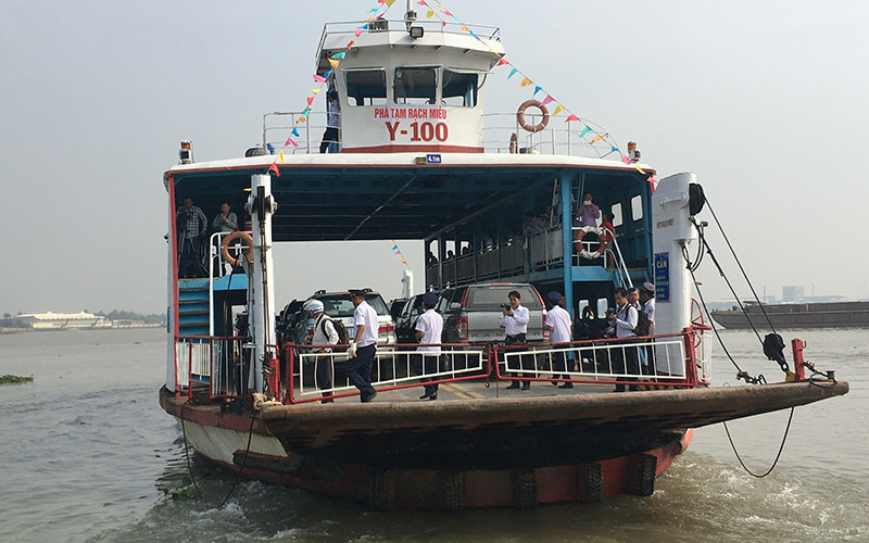 Bến phà tạm Rạch Miễu sẽ hoạt động trở lại sau hơn 4 tháng tạm dừng.