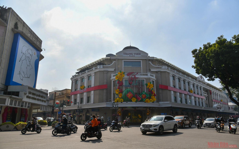 Giao thông thông thoáng từ trung tâm thành phố đến các cửa ngõ Thủ đô