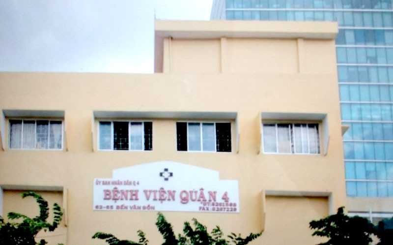 Tạm ngừng tiếp nhận người bệnh tại Bệnh viện quận 4, TP Hồ Chí Minh
