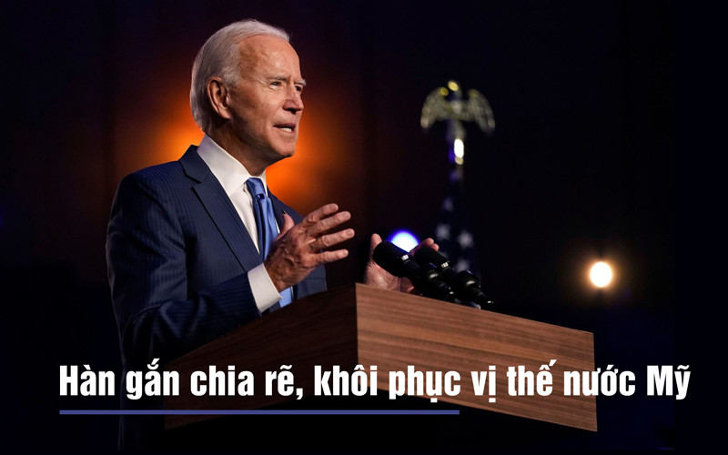 Hàn gắn chia rẽ, khôi phục vị thế nước Mỹ