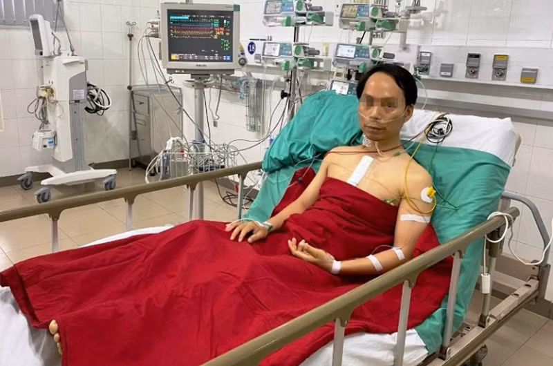 Hiện tại, bệnh nhân H đã tự thở, các chỉ số huyết động và sinh hóa ổn định, chức năng tim tốt.