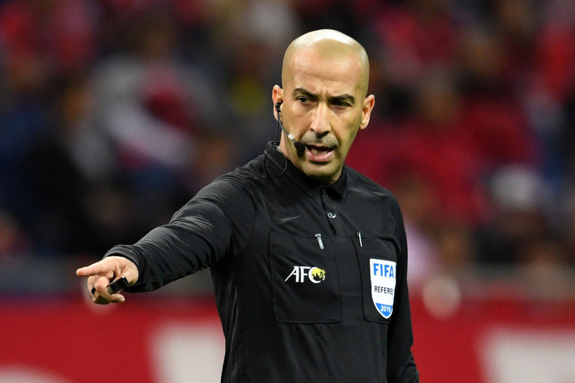 Trọng tài Ali Sabah Adday Al-Qaysi. (Ảnh: FIFA)