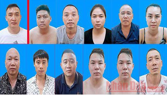 Các đối tượng trong đường dây.