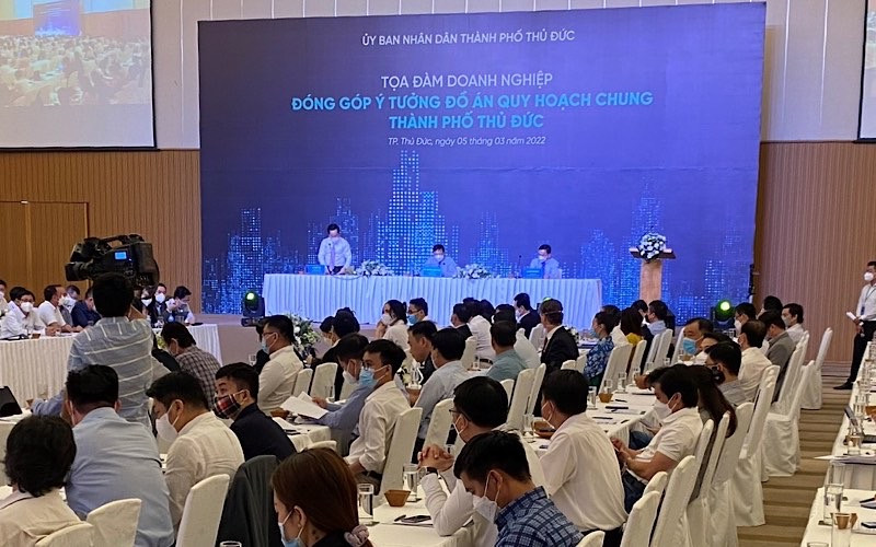 Quang cảnh toạ đàm