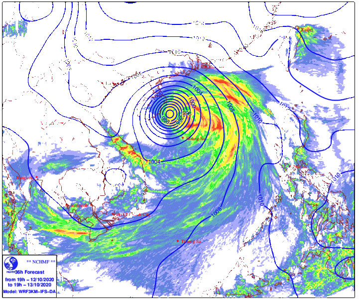 Cảnh báo mưa lớn ở Bắc Bộ, Bắc Trung Bộ