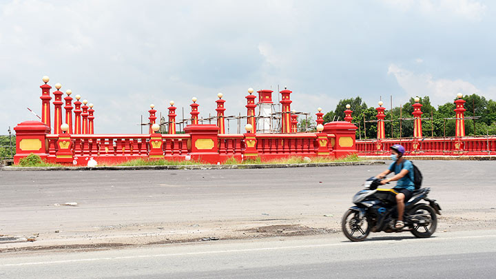 Dự án Sơn Tiên sau gần 19 năm vẫn đang chờ để giải phóng mặt bằng.