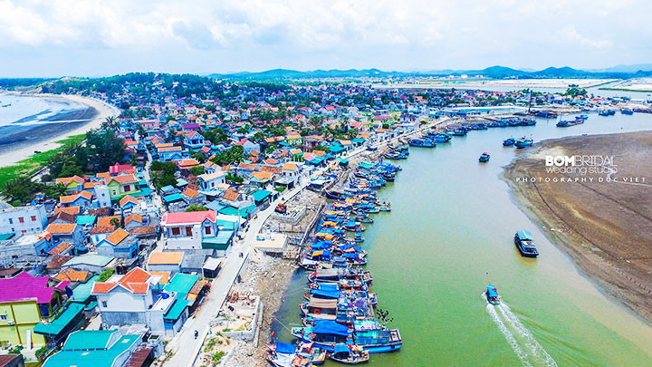 Một góc làng Quỳnh Phương. Ảnh: ĐỨC VIỆT
