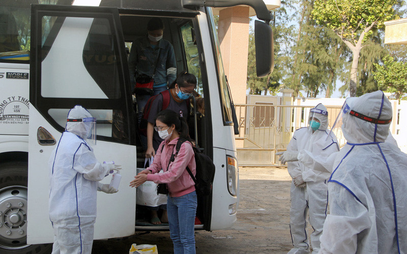 Phú Yên đón 122 công dân từ Đà Nẵng