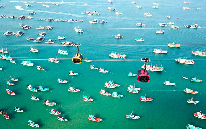 Cáp treo Hòn Thơm (Phú Quốc).