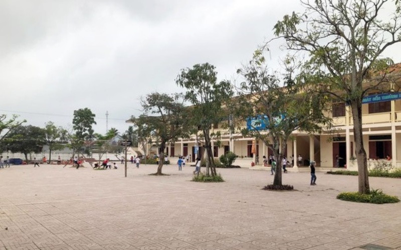 Trường tiểu học Diễn Yên 1. (Ảnh: Báo Nghệ An)