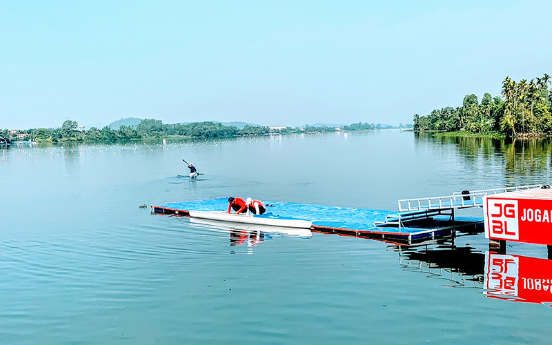 Nơi diễn ra các cuộc tranh tài môn đua thuyền tại SEA Games 31.