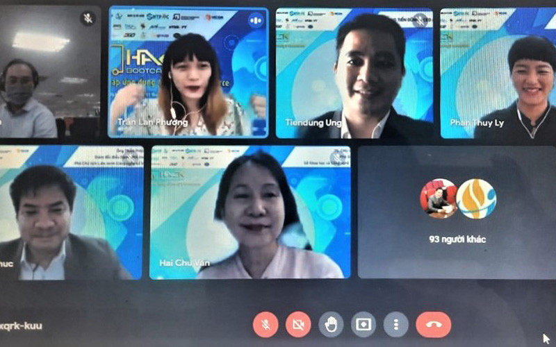 Lễ công bố chương trình “AI Hack Bootcamp 2021 - Giải pháp ứng dụng AI trong E-commerce”.
