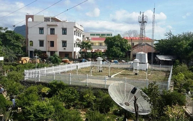 Trạm đo thời tiết ở Phú Yên (Ảnh minh họa: Báo Tài nguyên - Môi trường).