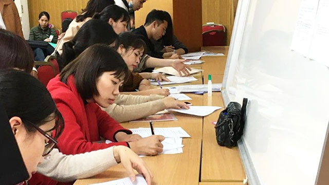 Kỳ thi tuyển viên chức giáo viên, nhân viên