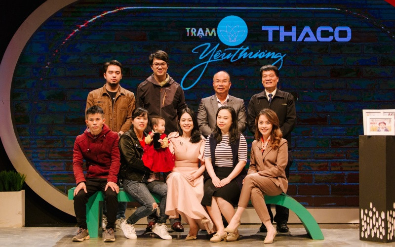Chương trình lan tỏa những thông điệp tích cực về tình yêu thương và nghị lực sống. (Ảnh: VTV)