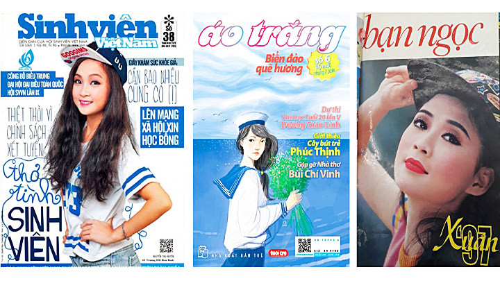 Một số ấn phẩm được bạn đọc trẻ mến mộ một thời.