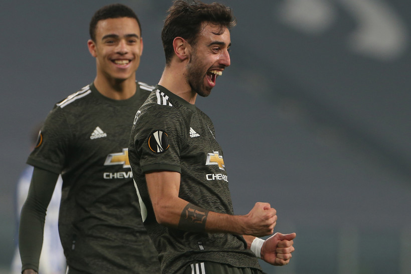 Bruno Fernandes góp công lớn với hai bàn thắng. (Ảnh: Getty Images)