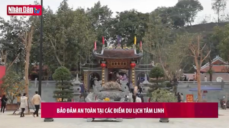 Bảo đảm an toàn tại các điểm du lịch tâm linh