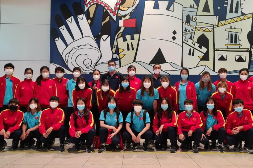 Đội tuyển nữ quốc gia. (Ảnh: VFF)