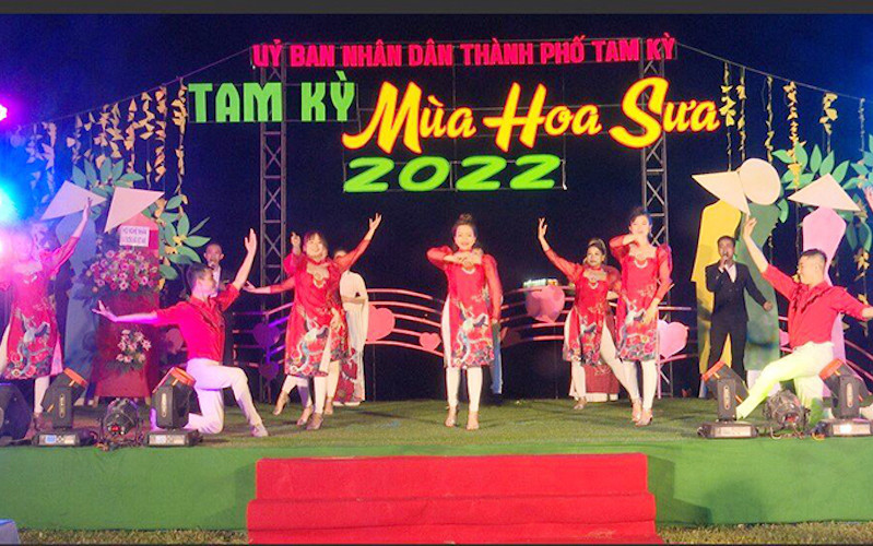 Chương trình nghệ thuật Lễ hội “Tam Kỳ - Mùa hoa sưa năm 2022”.