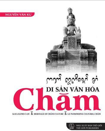 Bìa cuốn sách ảnh Di sản văn hóa Chăm.