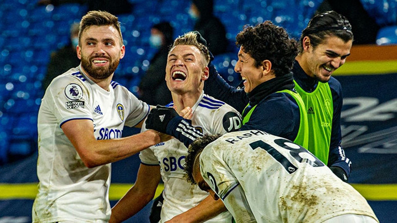 Với triết lý của Bielsa, Leeds đang có vị trí khá ổn trân BXH Premier League. (Nguồn: Getty Images)