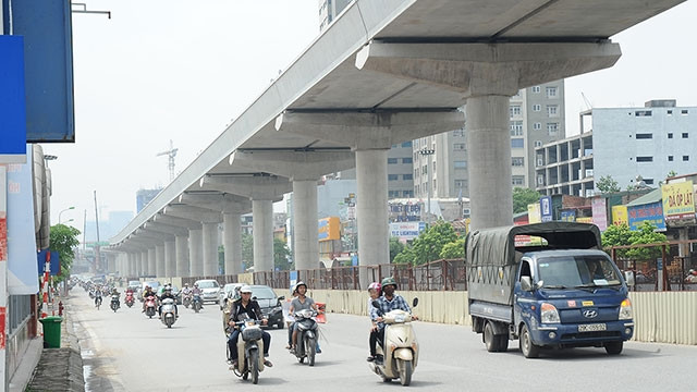 Hoàn thành gói thầu đầu tiên dự án đường sắt Nhổn - Ga Hà Nội