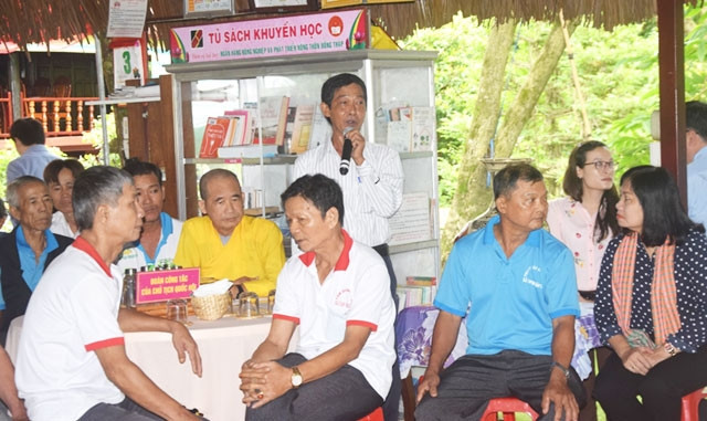 Một buổi sinh hoạt tại Thuận Tân Hội quán.