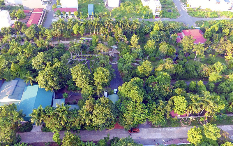 Toàn cảnh khu “đất vàng” dự án của Công ty cổ phần Thanh Út. 