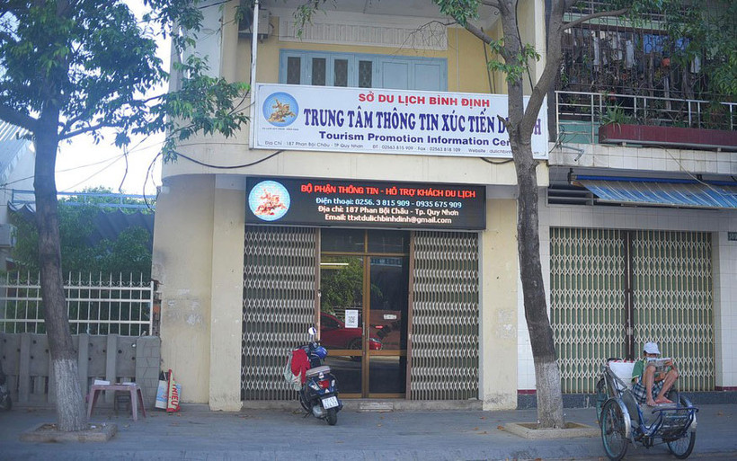 Trung tâm thông tin xúc tiến du lịch tỉnh Bình Định. (Ảnh: Báo Đời sống và Pháp luật)