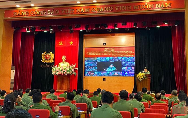 Công bố mức độ hài lòng của người dân với sự phục vụ của các đơn vị Công an nhân dân.